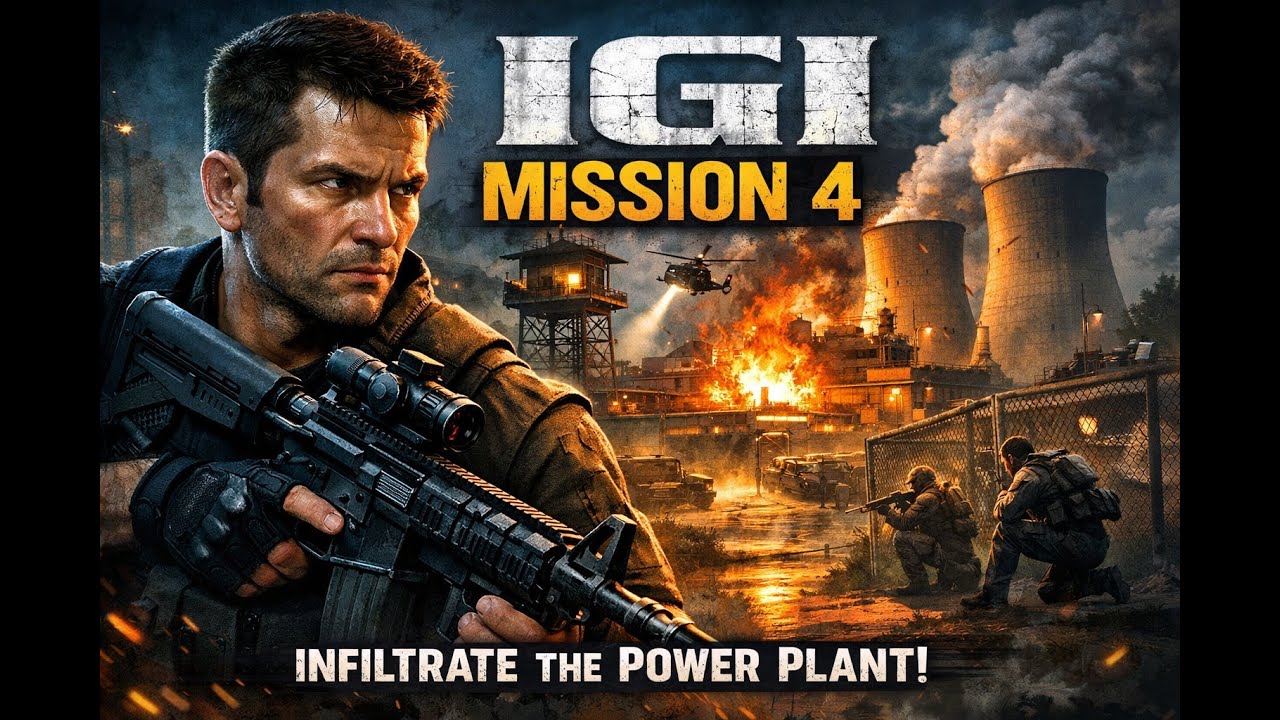 IGI Mission 4 | Hard Mode Silent Gameplay 🎯