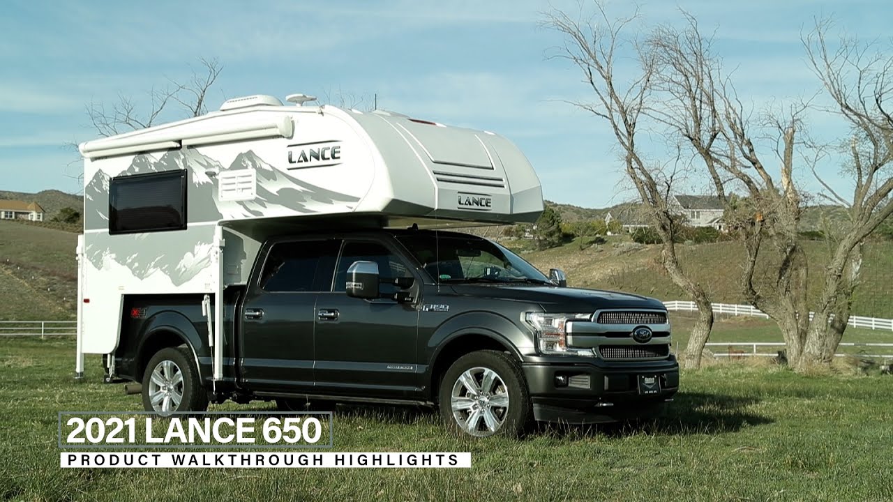 Lance 650 Truck Camper | Floor Plan Walkthrough & Feature Highlights