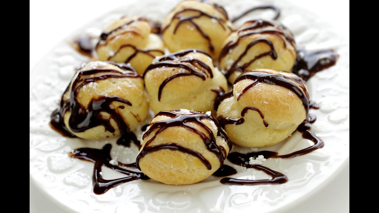 How To Make Nutella Cream Puffs | Simply Bakings