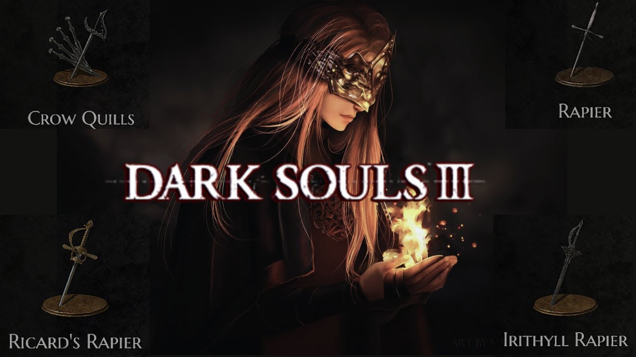 Dark Souls 3 - Apenas Rapieiras - Maratona