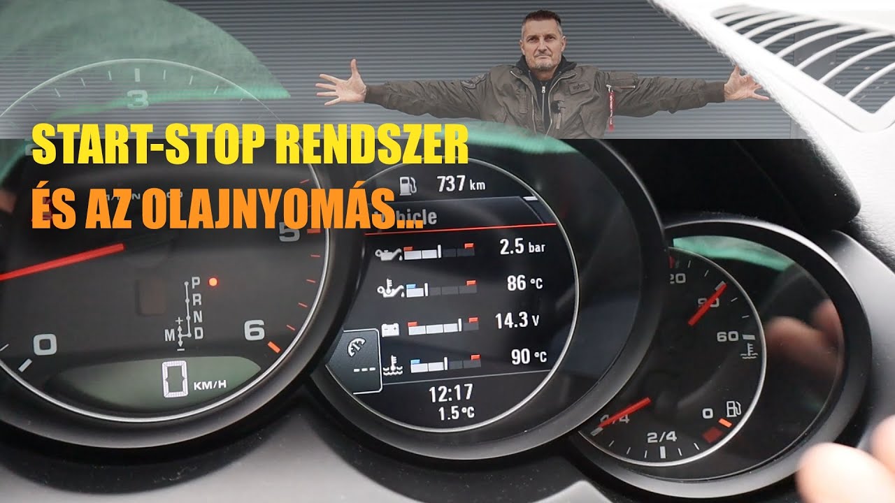 Start-stop rendszer &eacute;s az olajnyom&aacute;s...