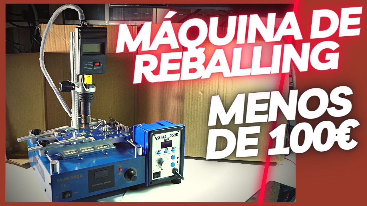 ¡HAZ TU MÁQUINA DE REBALLING CASERA! MUY BARATA.