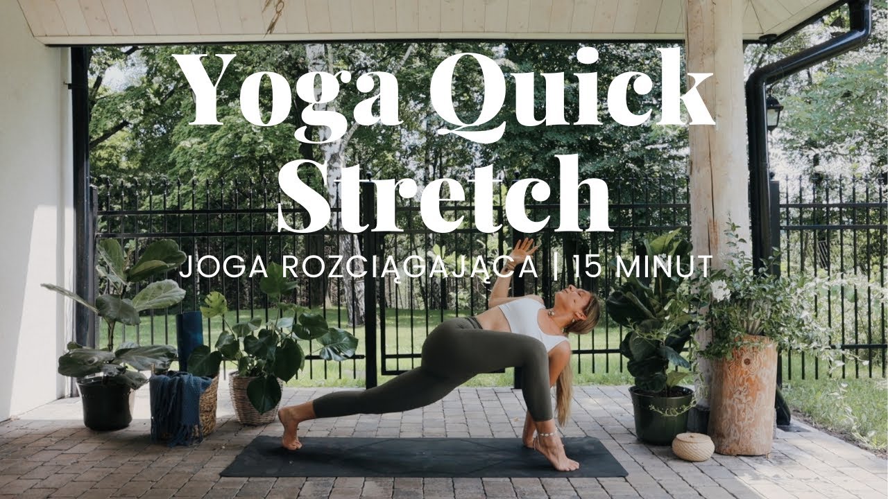 QUICK YOGA STRETCH | 15-minute yoga stretch | MARY KATE