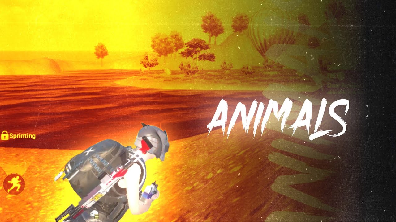 Maroon 5 - Animals 💛⚡ | 5 Fingers + Gyroscope | BGMI // PUBG MOBILE Montage