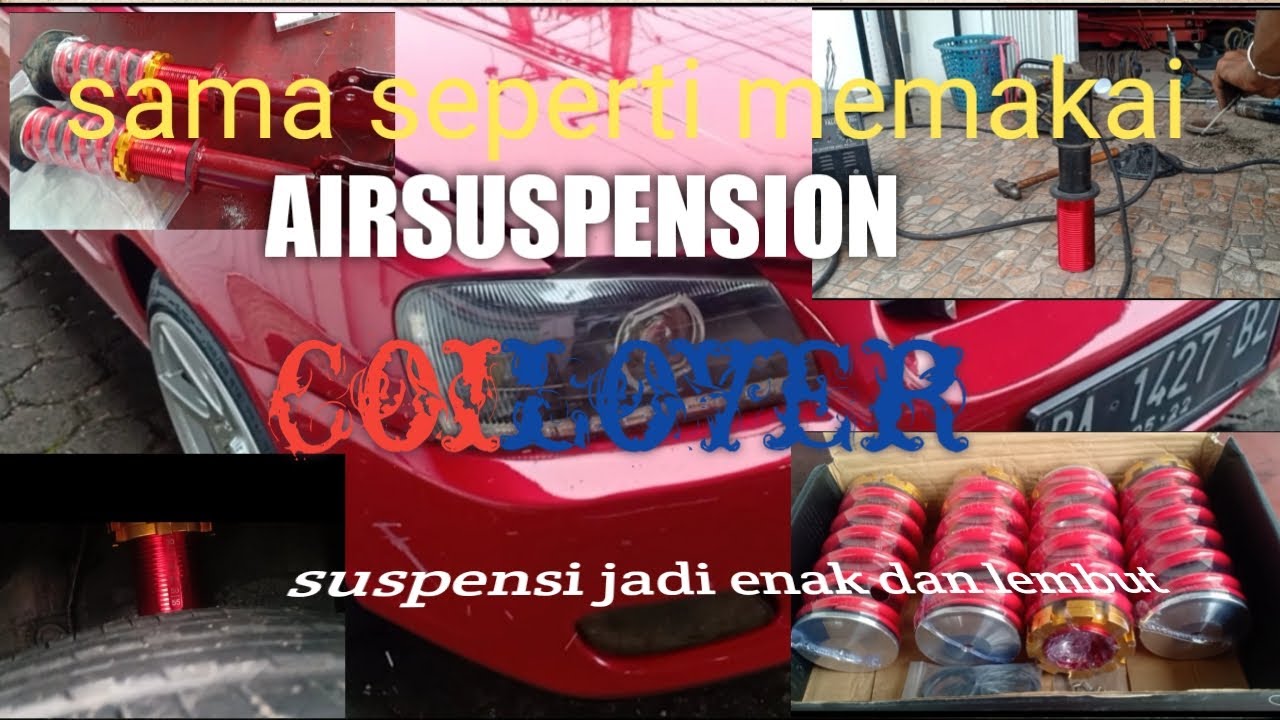 modal 500 ribu bisa pasang||Sama seperti airsuspensi ||custom shock coilover sedan