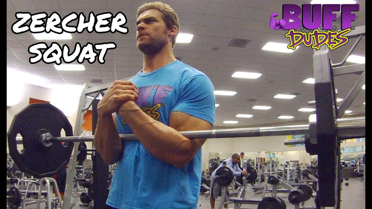 How to Perform Zercher Squats - Leg Squat Exercise