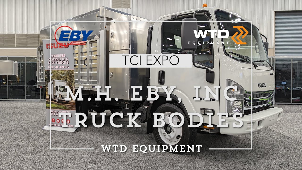 M.H. EBY, Inc. Arbor and Landscape Truck Bodies at TCI Expo 2021 - WTD Equipment