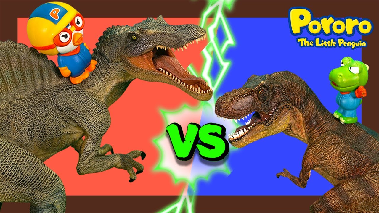 Spinosaurus | Lagu Dinosaurus | Lagu Mainan | Lagu Dino | Lagu anak | Nyanyi sama Pororo