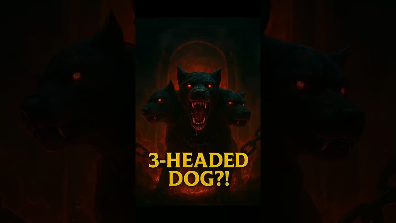Cerberus: The Terrifying Guardian of Hell in Greek Mythology #shorts #storytelling #MysticFauna