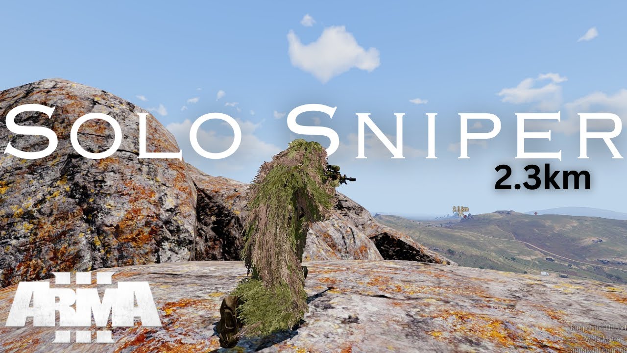 Long Range Solo Sniper | ARMA 3 | KOTH |