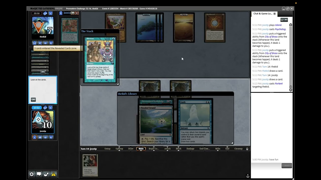 Premodern Challenge Match 1 - GAT vs Esper Tog