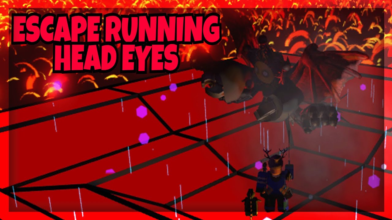 Escape Running Head Eyes 👁️, DLC Game, Finally BOSSSSSS! in Roblox