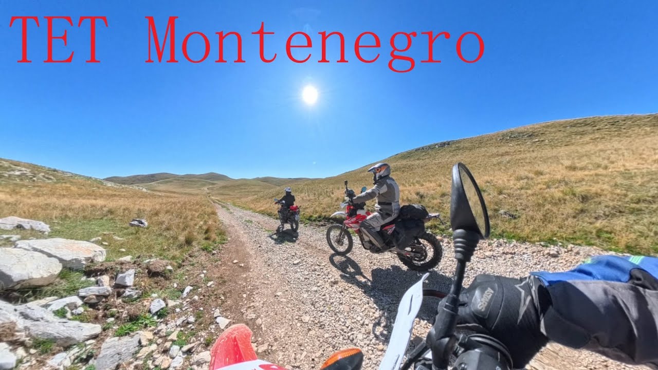 Honda CRF 250L TET Montenegro Insta360 X5
