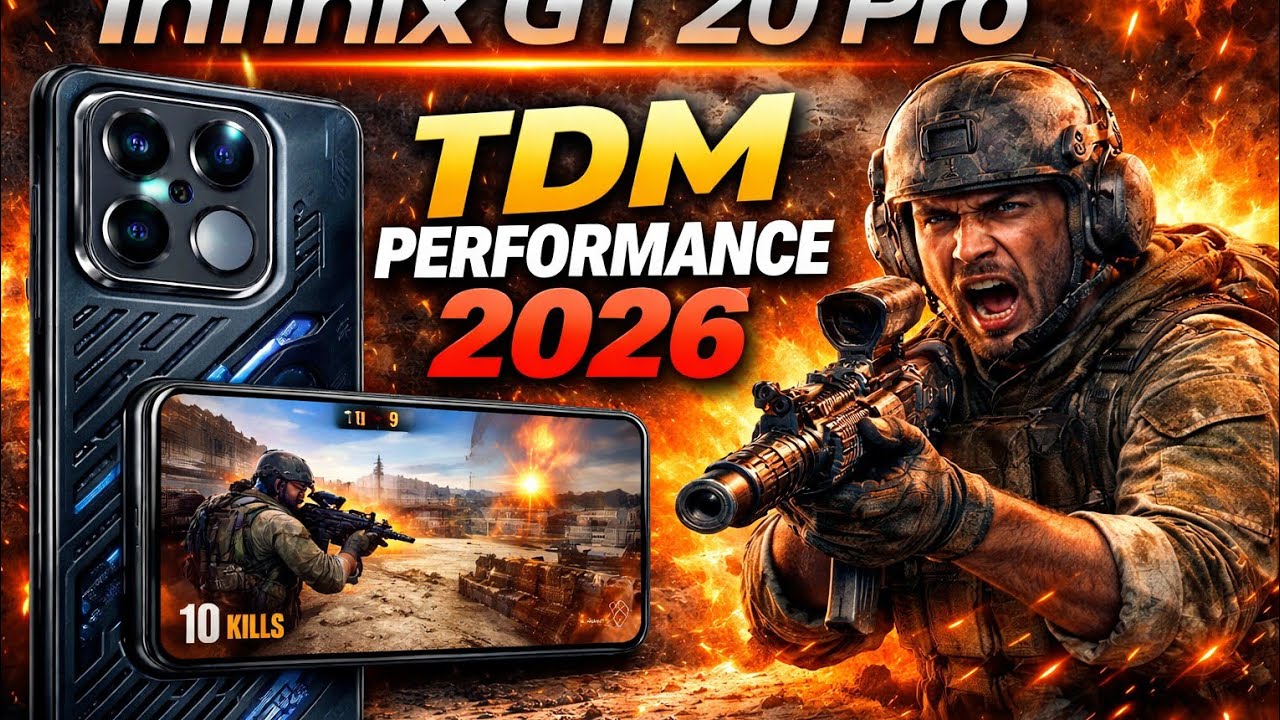 Infinix GT 20 Pro TDM Gameplay 2026 | 120FPS Smooth Gaming Test 🔥 No Lag Performance