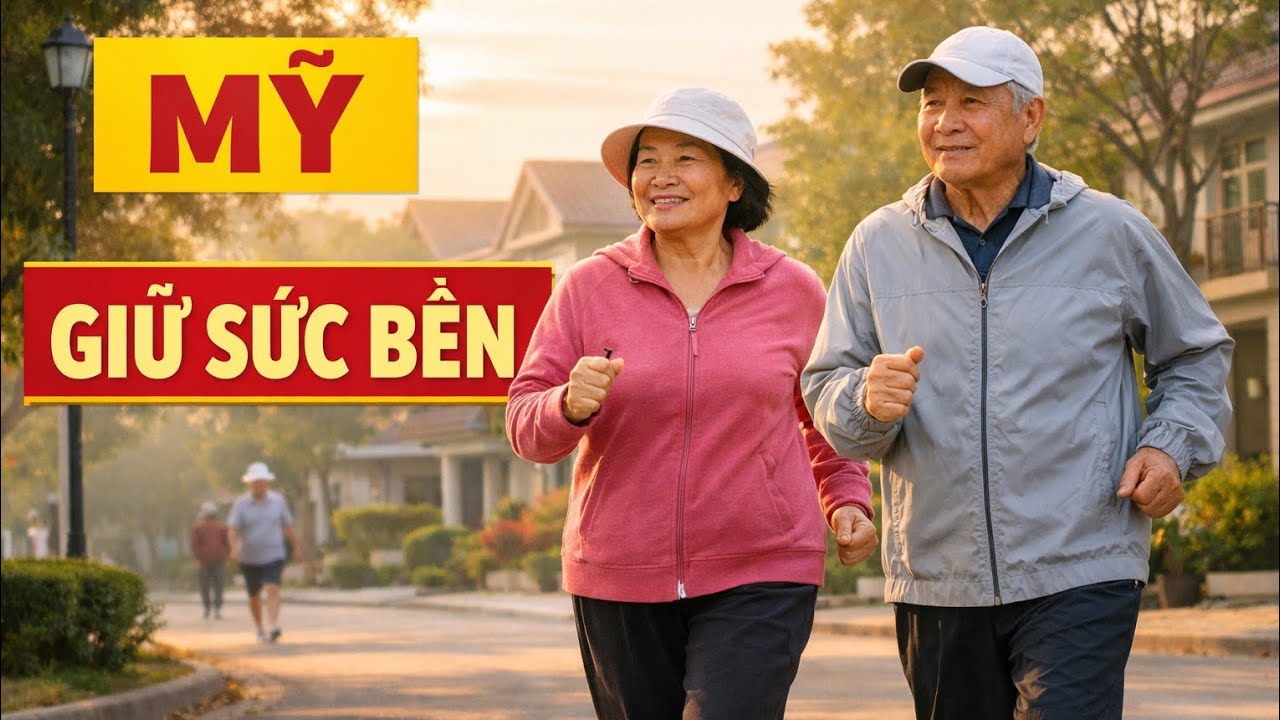 🇺🇸 MỸ – Sau Tết Người Việt Lớn Tuổi Giữ Sức Bền Nhờ Thói Quen Nhẹ Nhàng Này