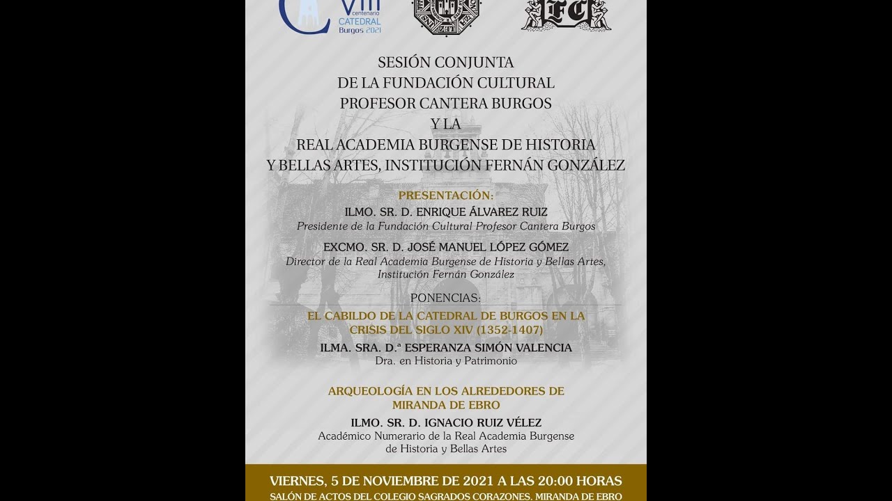 SESI&Oacute;N CONJUNTA DE LA FUNDACI&Oacute;N PROFESOR CANTERA Y LA INSTITUCI&Oacute;N FERN&Aacute;N GONZ&Aacute;LEZ