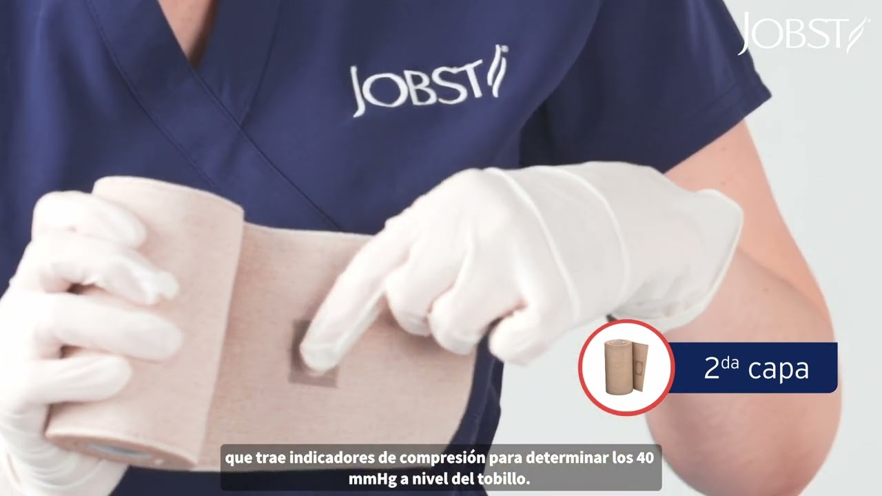 JOBST® Compri2: técnicas iniciales de compresión