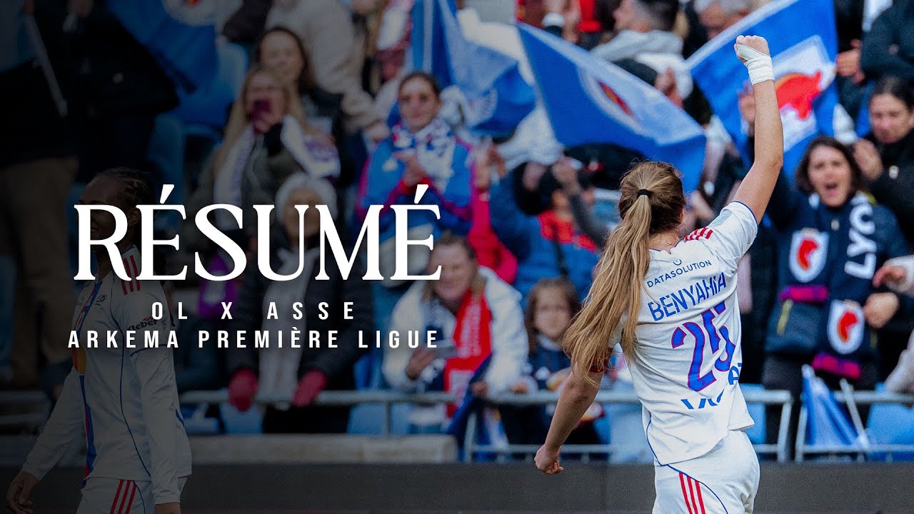 Résumé - OL Lyonnes 🆚 ASSE (4-0)
