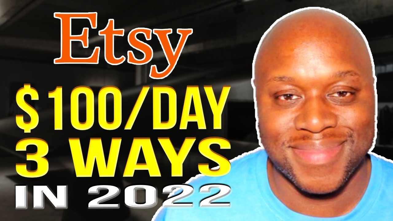 How To Make Money Online On Etsy 2022 (3 Ways To Make Passive Income With Etsy)