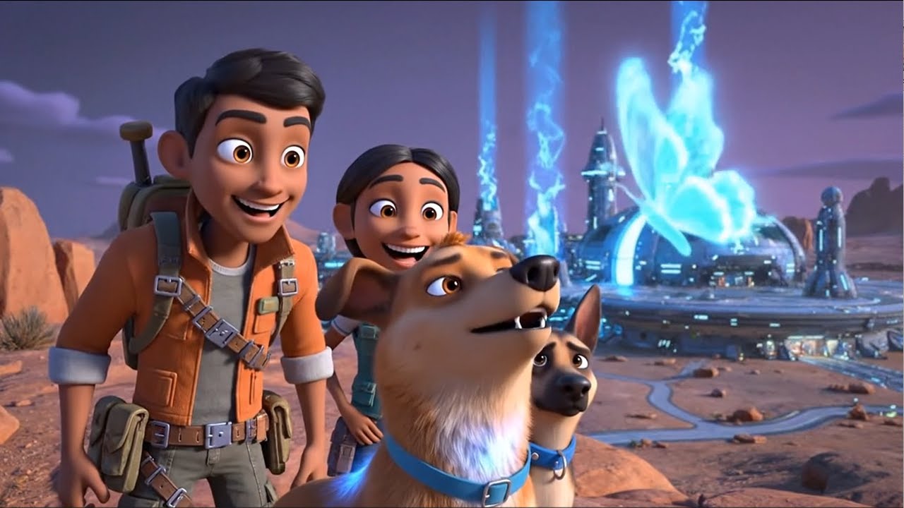 Cartoon Adventure: The Lost Dog | Funny Short Movie #CartoonShortMovie #AnimatedComedy