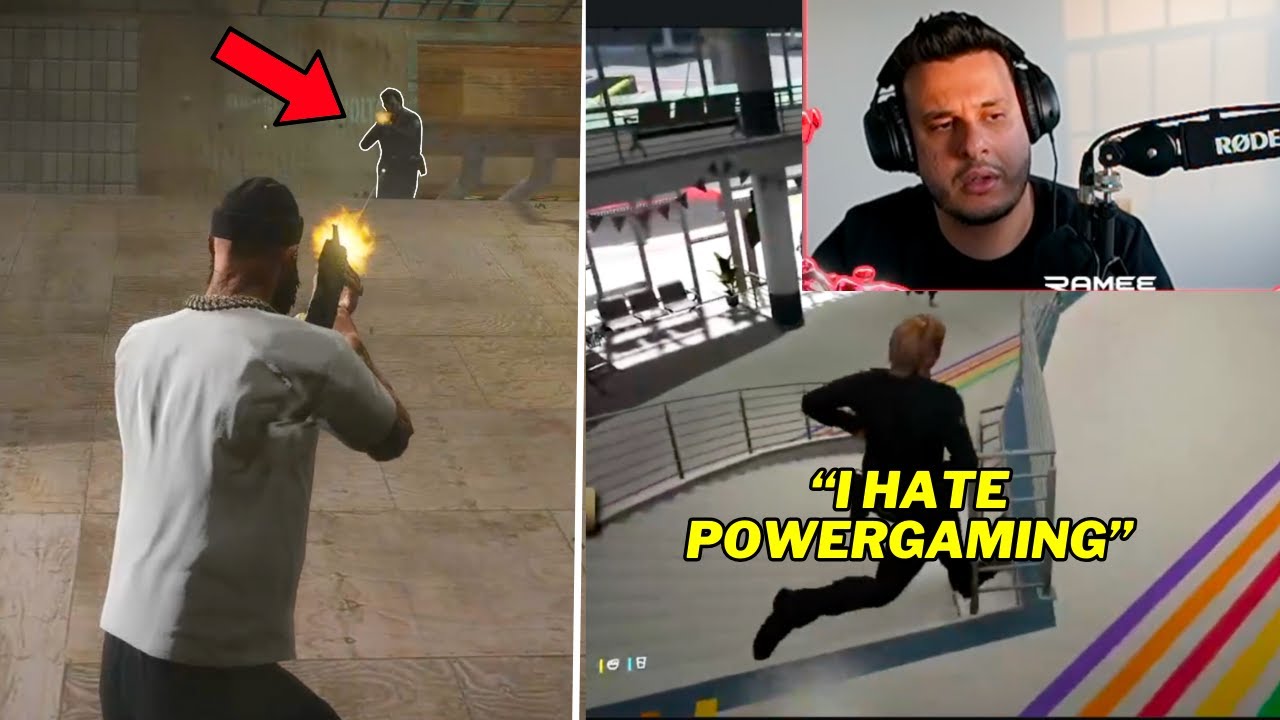 Cop Calls Ramee a Powergamer after this PD Shootout | Prodigy 2.6 | GTA | CG