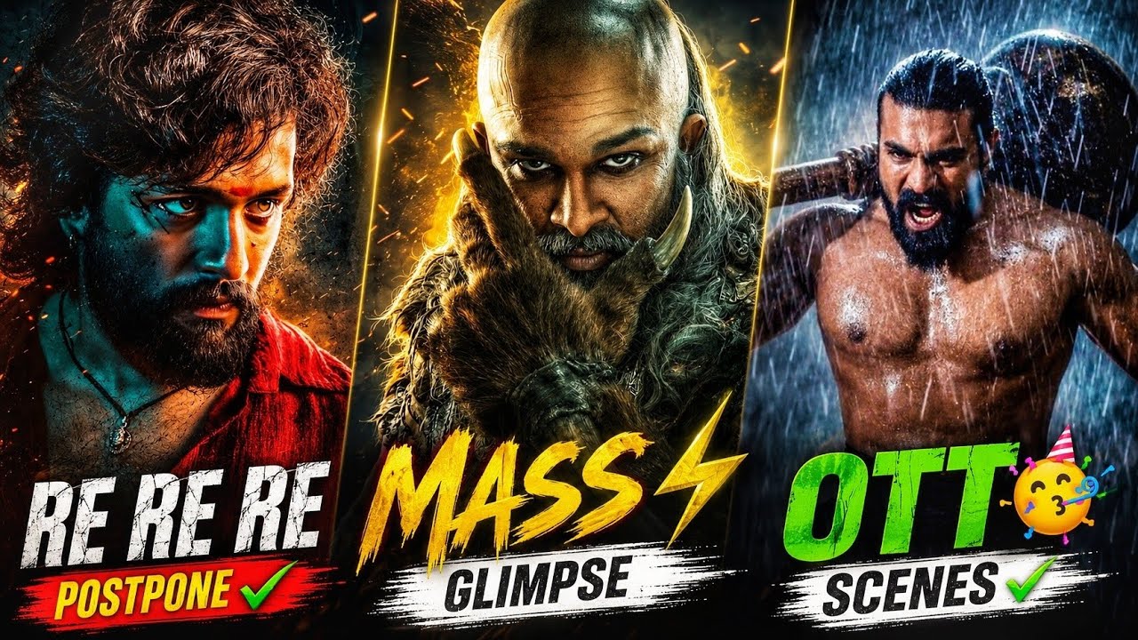 PEDDI OTT Release Date🥳| RAAKA Glimpse Date❓| Lenin Again Postpone🥲| Power Of Movie Lover