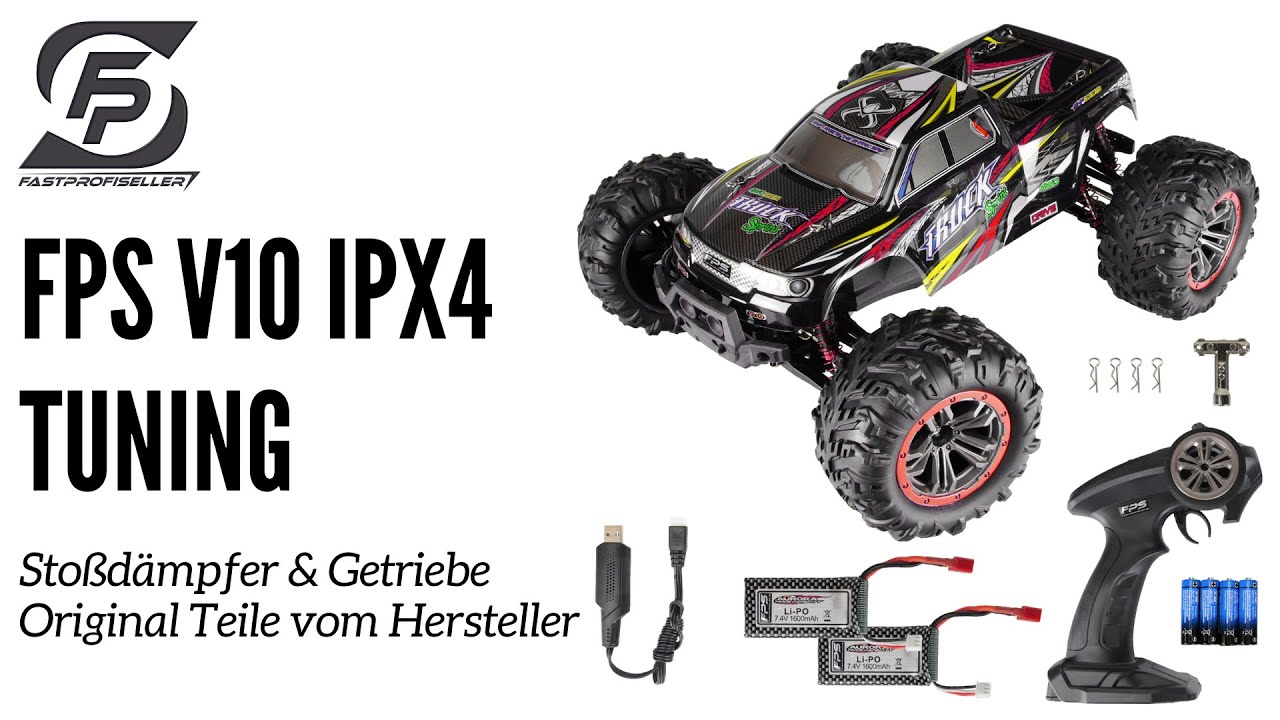 FPS Tutorial: FPS V10 IPX4 (Xinlehong 9125) - Tuning & Upgrade Ersatzteile vom Hersteller