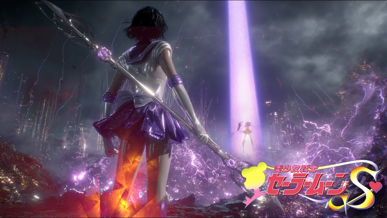 Sailor Saturn attack 'Death Reborn Revolution' and 'Silence Glaive Surprise' live action (AI)