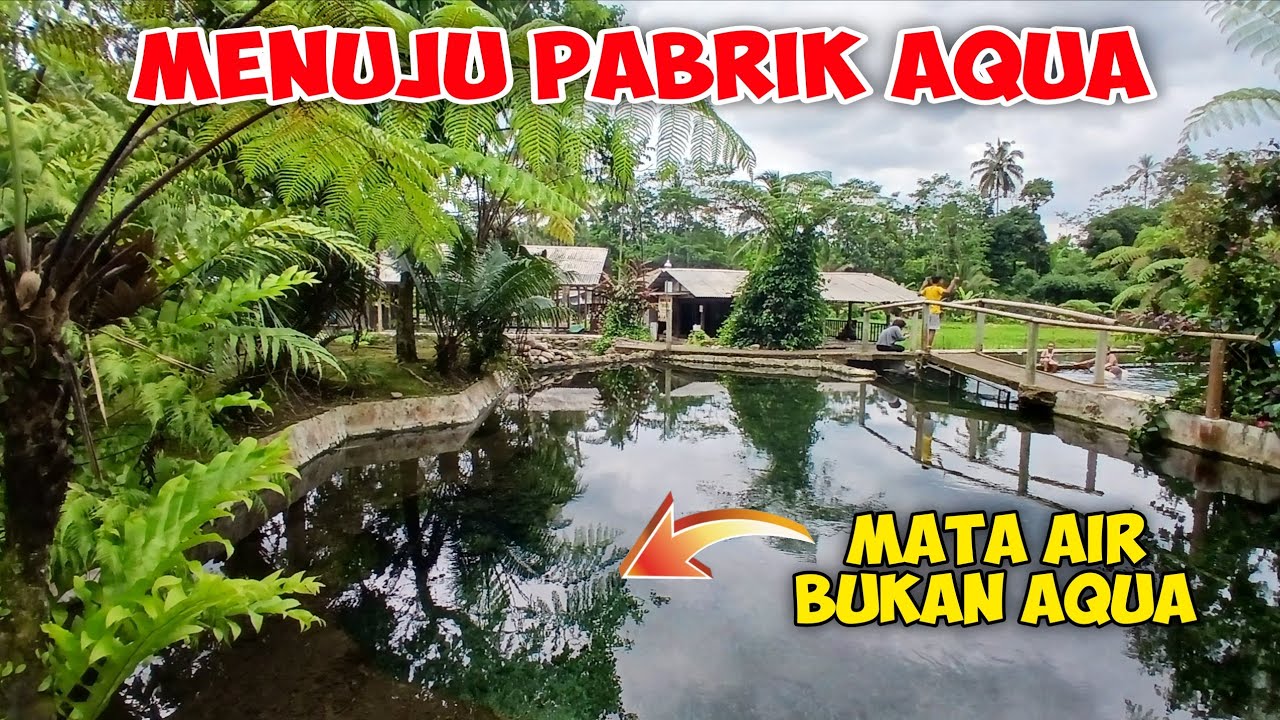 SEBENING KACA ||MATA AIR PINGGIR AQUA YANG LAGI VIRAL  DI SUBANG