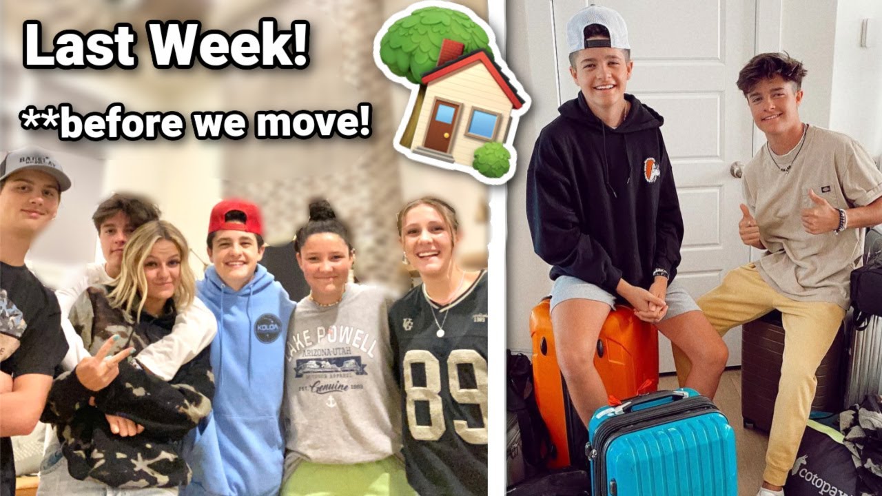 Last Week Before We Move! VLOG! | Brock and Boston