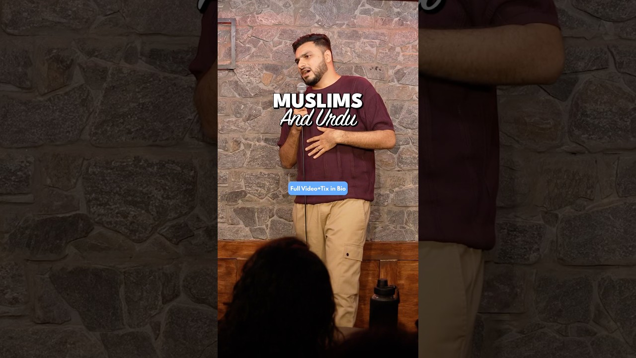 Muslims and Urdu! | Hussain | #standupcomedy #comedy #standup #funny #muslims #urdu