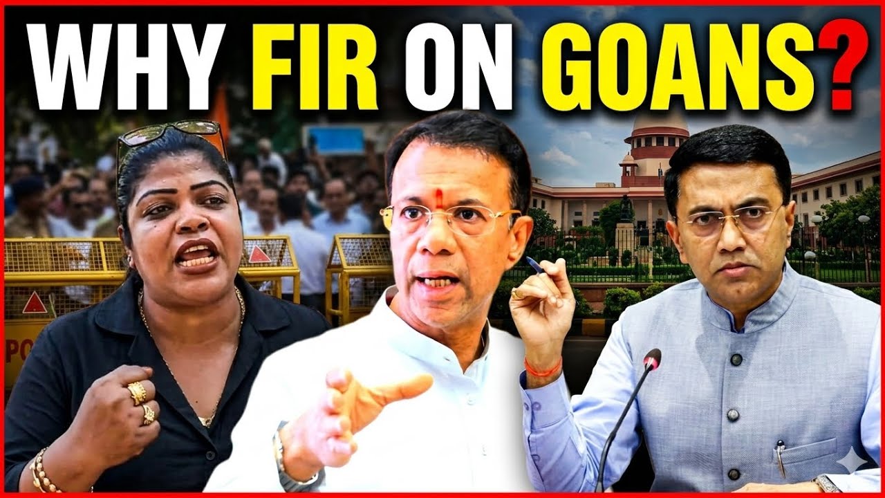 Fidol Pereira Strong Message To BJP Govt - You Can’t Silence Goans with FIRs!