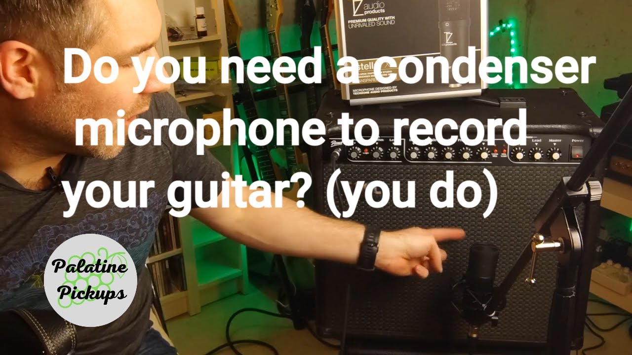 TZ Stellar X2 Large Condenser Microphone - Good for Recording Acoustic and Electric Guitar?