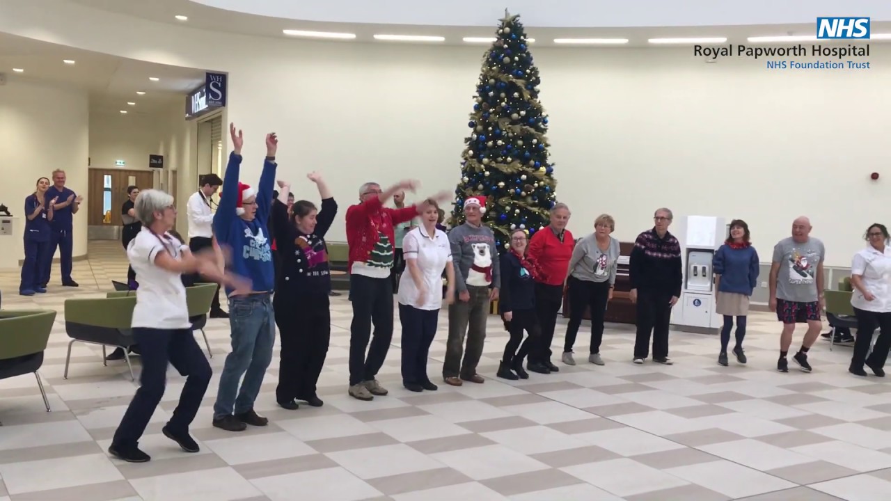 FLASH MOB: Royal Papworth's Pulmonary Rehab Group