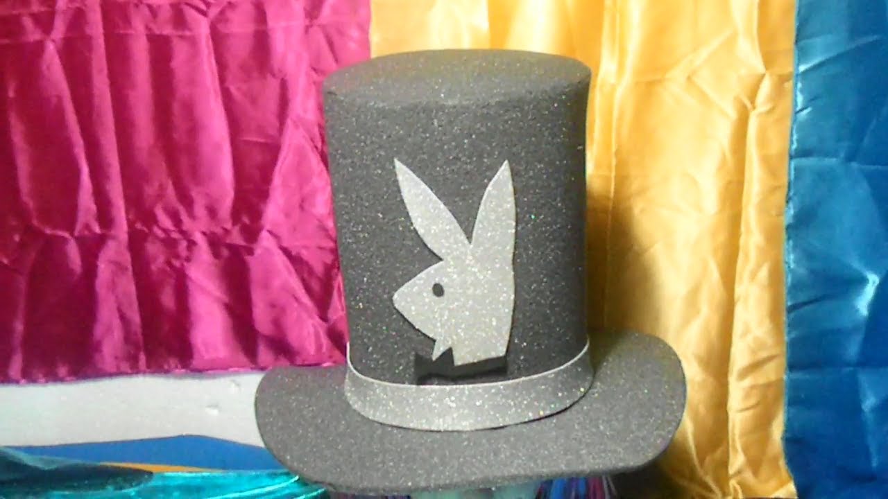 Galera de Goma Espuma con Conejito (Gorro)