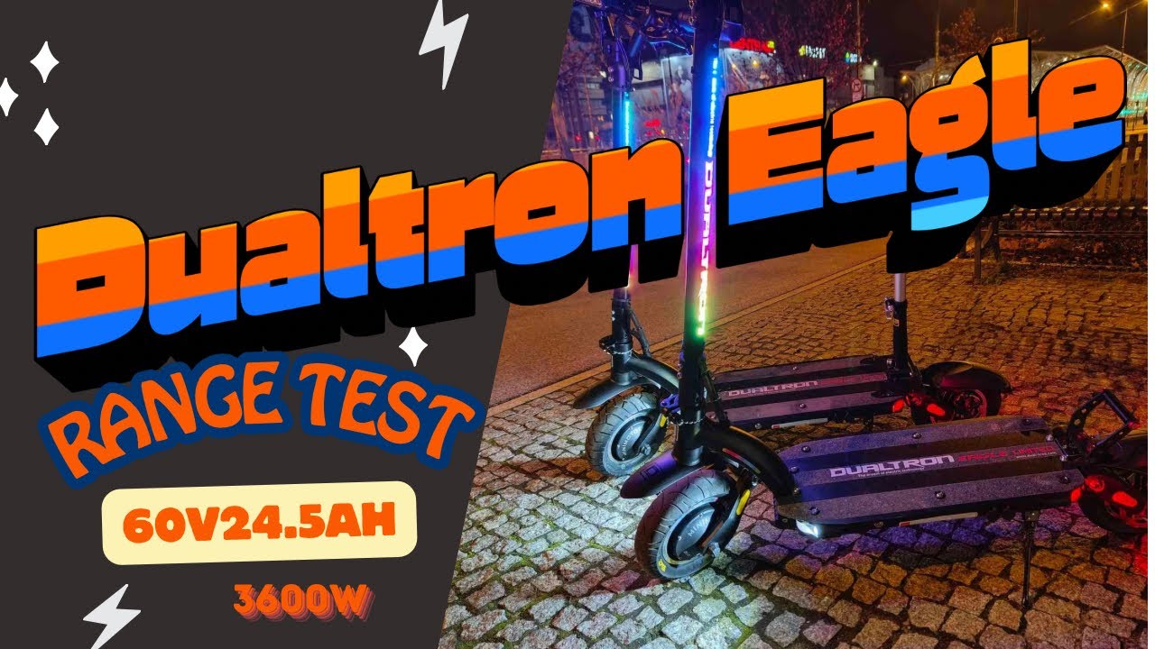 DUALTORN EAGLE LTD 60V24.5ah test zasięgu, range 