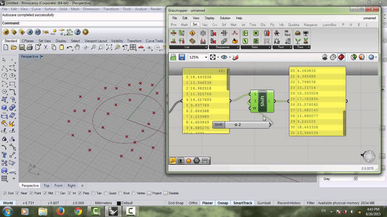 Grasshopper tutorial #19- (Lists, index & items)
