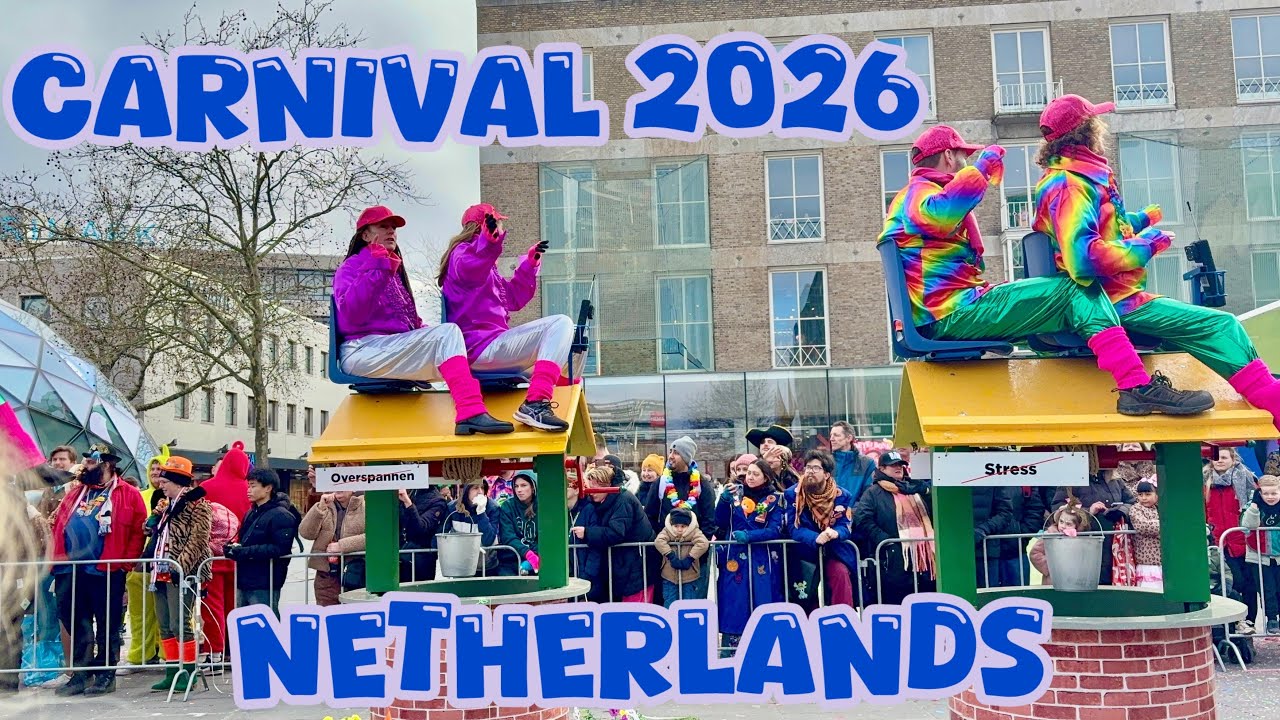 Carnival 2026 in Eindhoven – Epic Parade, Costumes & Street Fun! 🇳🇱 