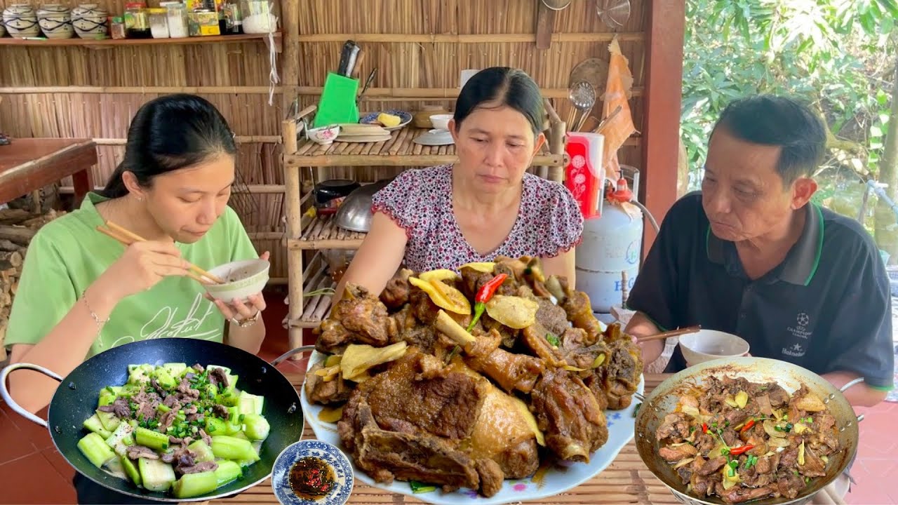 Mộc Mạc Miền Tây- Vịt Kho Gừng thơm nồng, ấm lòng bụng dạ người miền Quê|MlQ#112