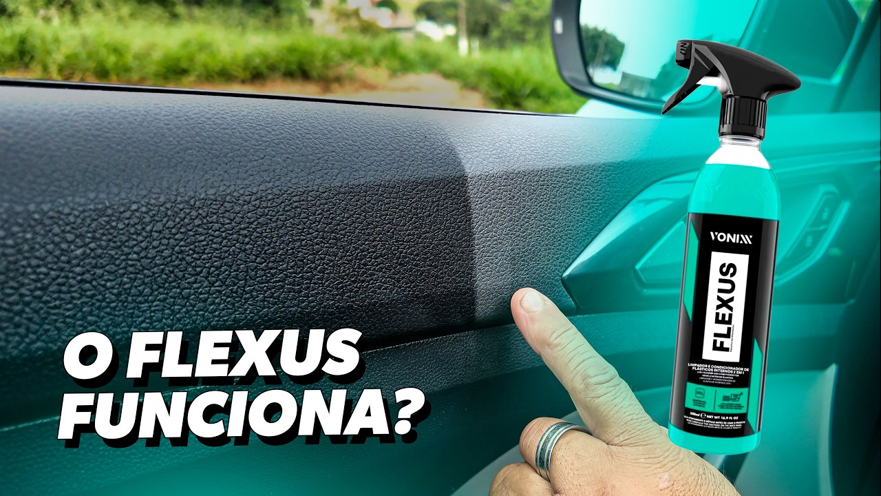 FLEXUS da VONIXX FUNCIONA? é bom e vale a pena para higienização interna de carros