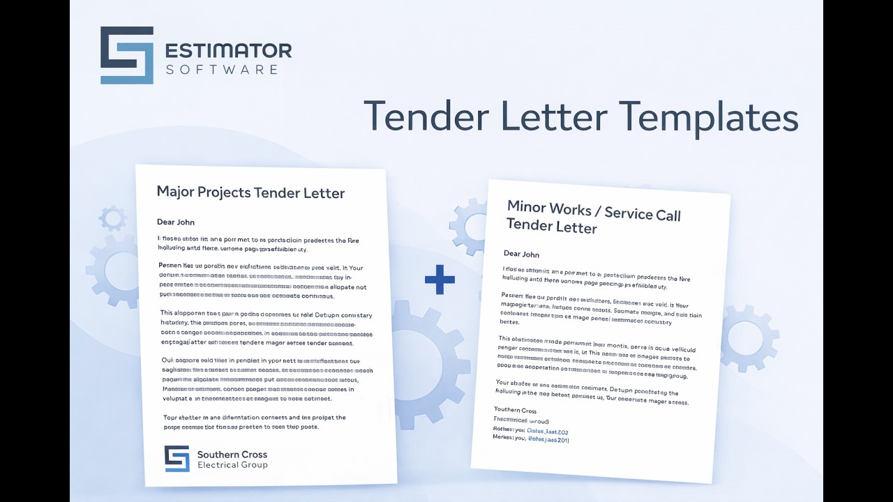 02 - Tender Letter Templates