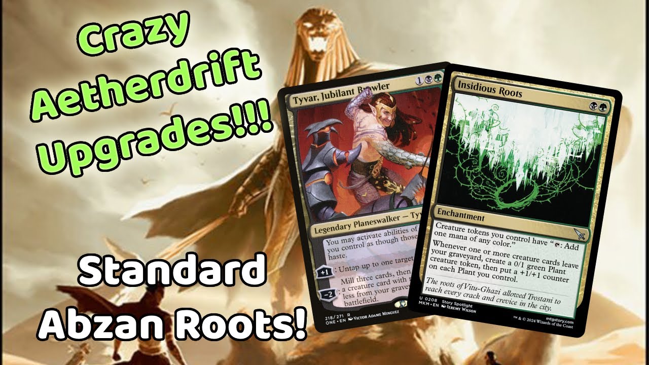 New Top Aetherdrift Deck! Abzan Roots!