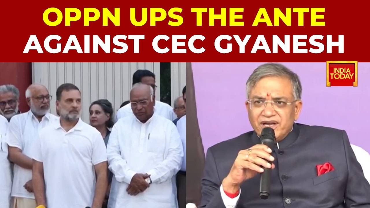 Breaking: INDIA Bloc To Hold Mock Parliament In Delhi On October 30 To Impeach CEC Gyanesh Kumar