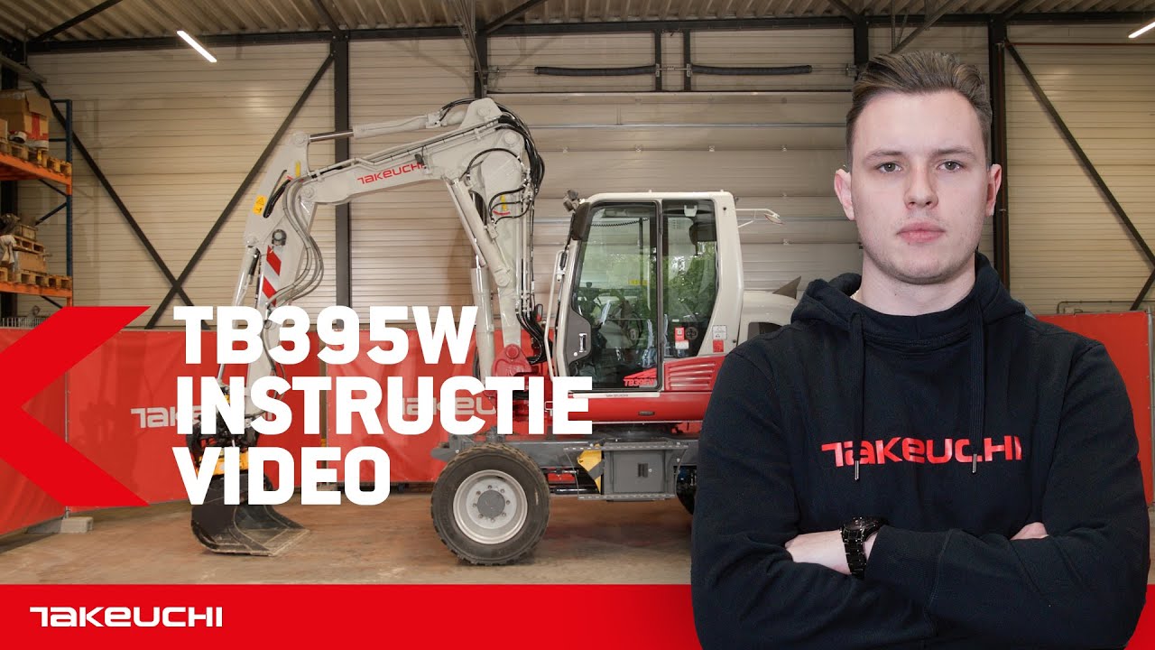 Takeuchi TB395W | INSTRUCTIEVIDEO VLAAMS | Takeuchi Benelux