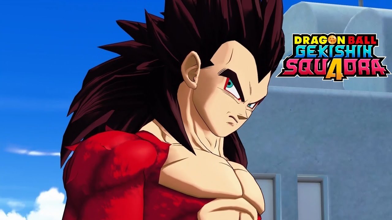 First look at SS4 Vegeta in Gekishin Squadra