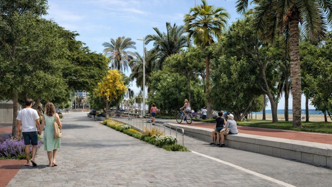 Presentamos el primer Espacio Climático de la playa de Gandia