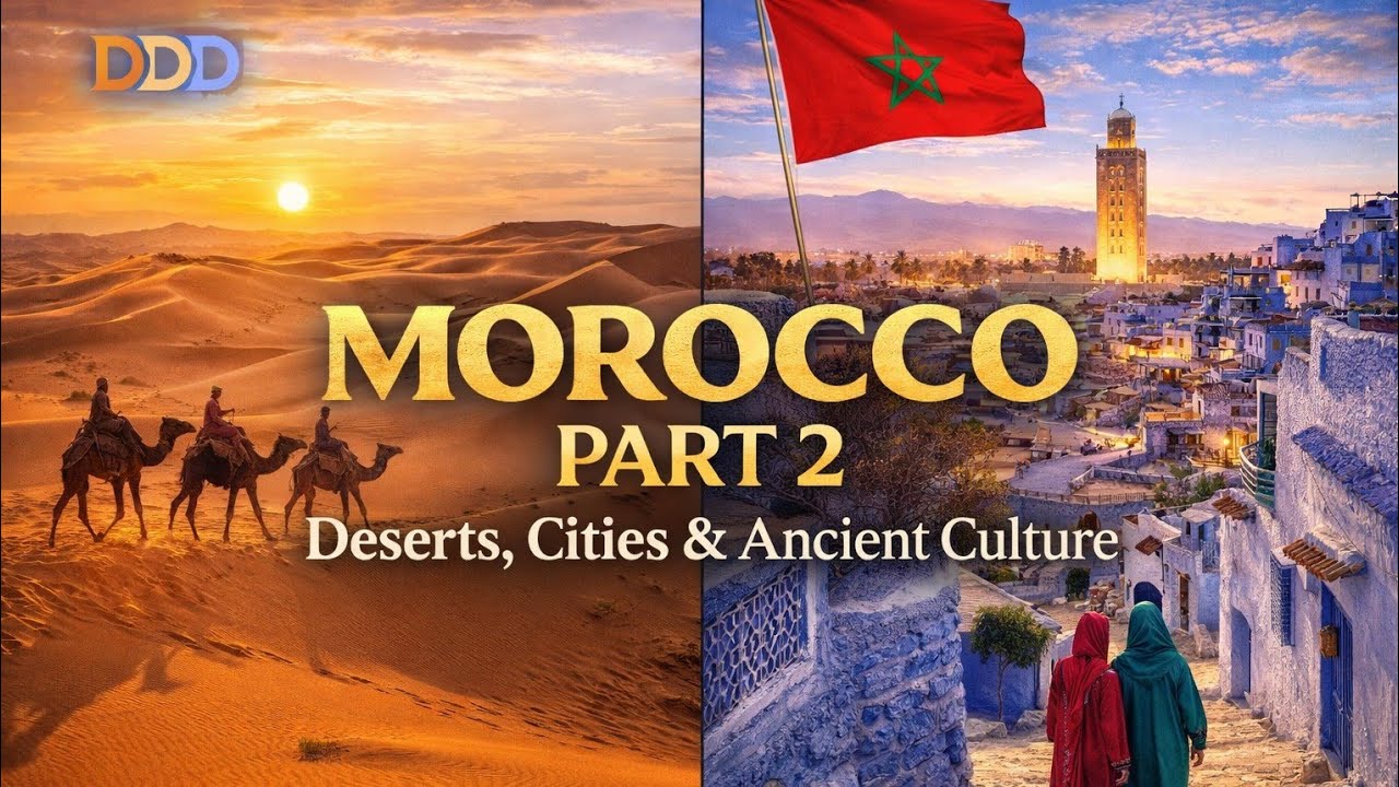 ✨ 🇲🇦 What Secrets Lie Beneath Morocco’s Sahara and Atlas Mountains? | Morocco