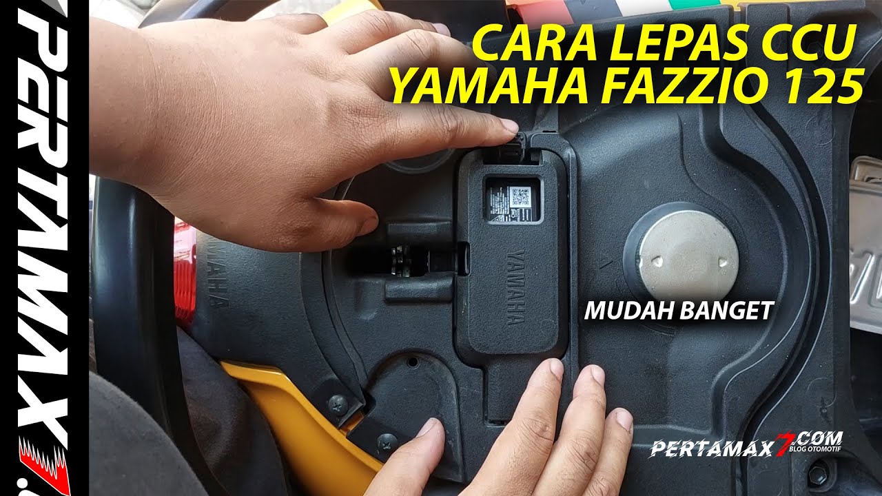 CARA Lepas CCU Yamaha Fazzio Cabut Connected Mudah Banget Supaya Aki Tidak Tekor #CCUYamaha #fazzio