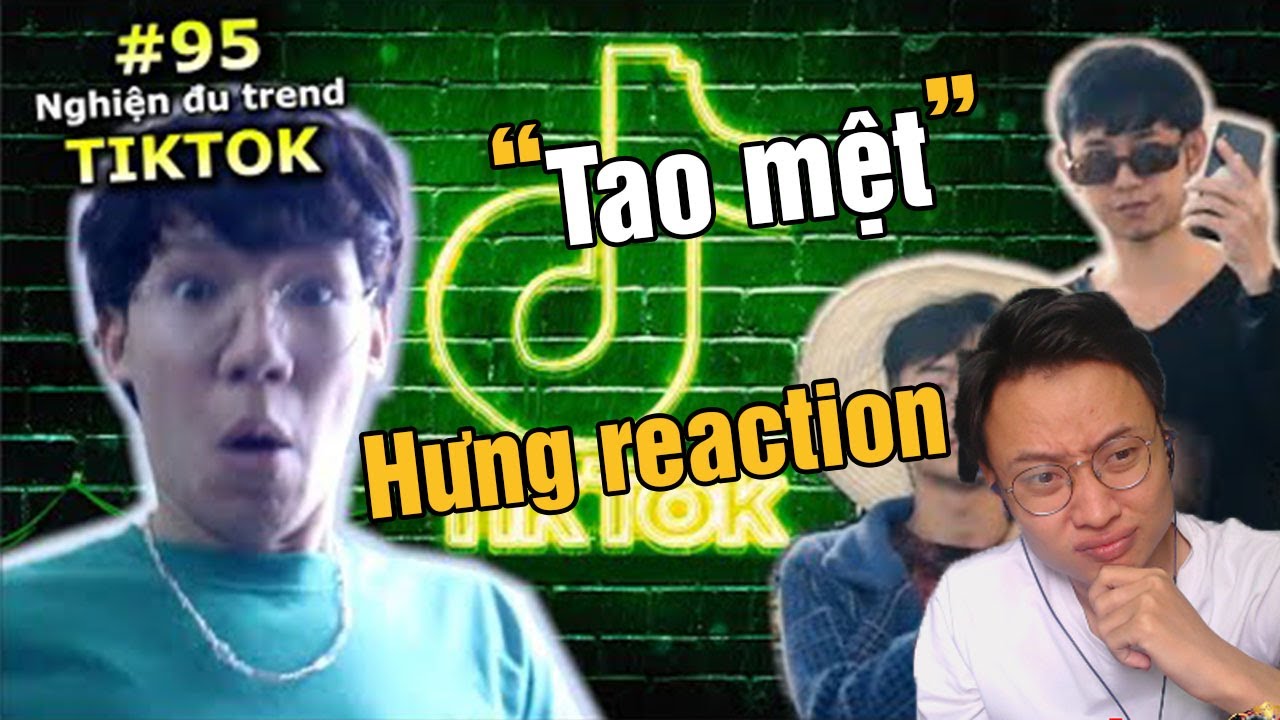 HƯNG REACTION || PING LÊ - Thằng Em Nghiện Đu Trend TikTok | VINE 95