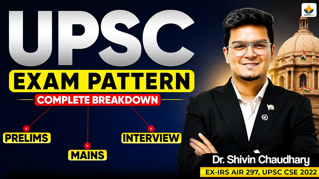 UPSC Exam Pattern: Complete Pattern Breakdown | Dr. Shivin Sir